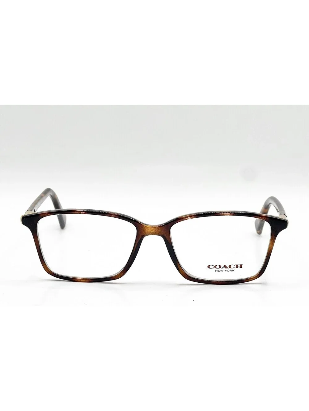 Coach HC 6077 5120 Dark Tortoise Square Authentic Eyeglass Frames 53-15